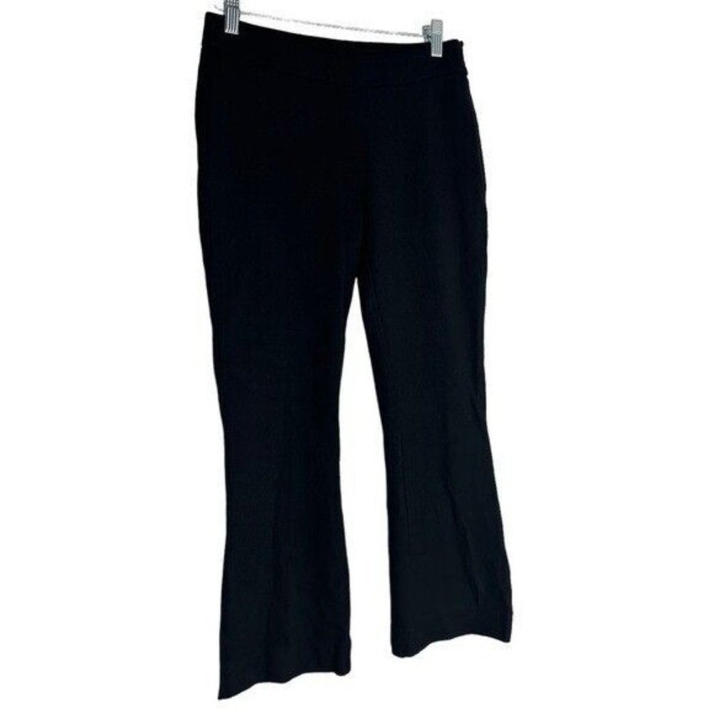 Cabi 3394 Kingston Cropped Black Trousers Pants Sz 2 Ponte Stretch Chelsea Chic - Picture 5 of 12